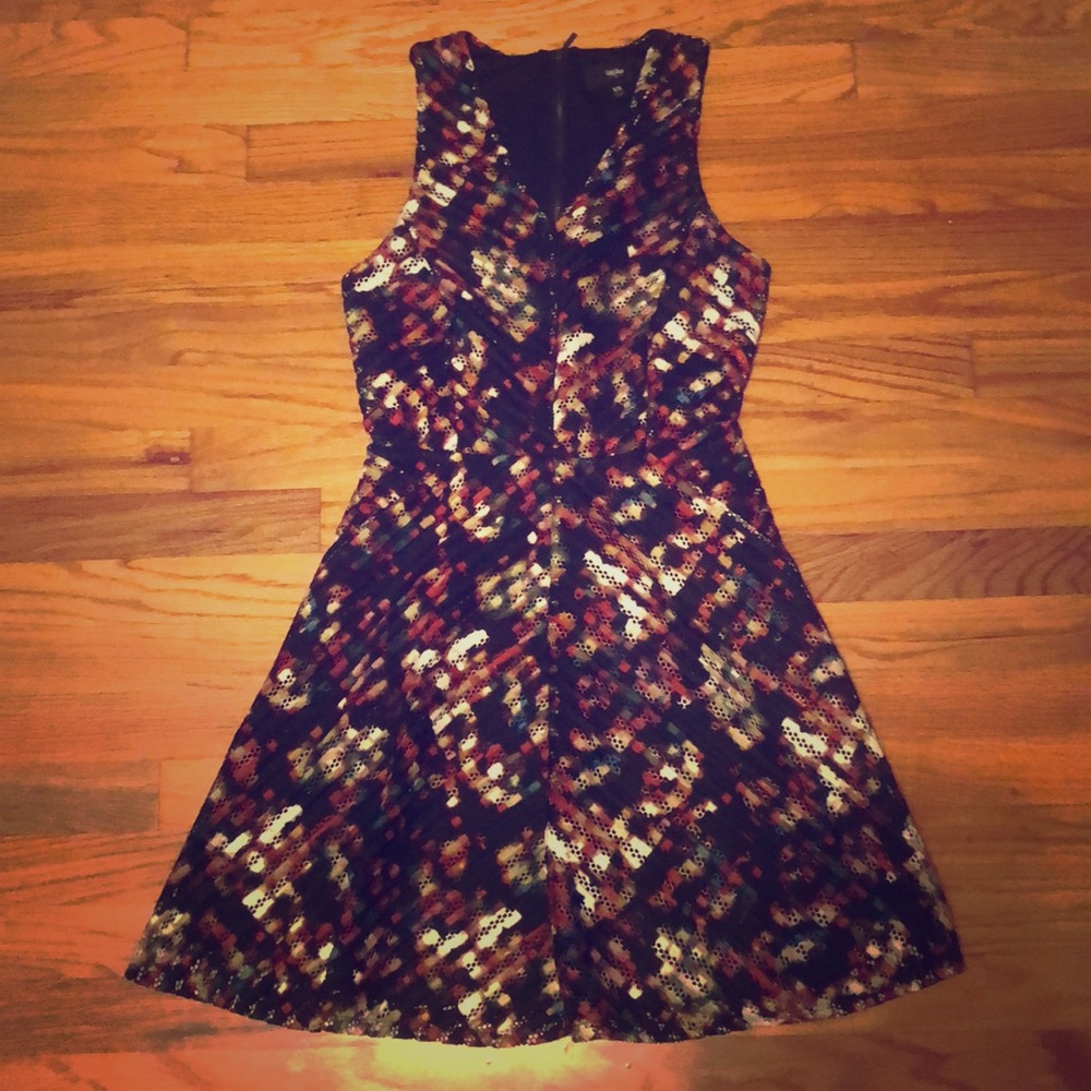 🎄Perfect for Holidays ✨ Black Skater Dress